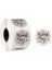 10 Adet Çiçek Teşekkürler Etiket Boyutu: 2.5cm 1 Inç A-16 (Yurt Dışından) 1