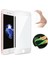 Apple iPhone 8 Plus Ekran Koruyucu Seramik Nano Cam Esnek Tam Full Kaplayan Kırılmaz Beyaz 1
