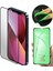 Apple iPhone 12 Ekran Koruyucu Seramik Nano Cam Esnek Tam Full Kaplayan Kırılmaz 1