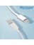 Type-C To Type-C 100W 5A Hızlı Şarj ve Data Kablosu - 1m Beyaz AL2716 3