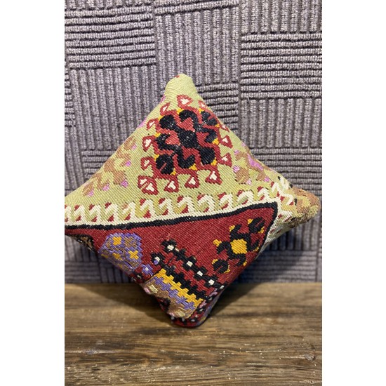 Karun Kilim El Dokuma Antik Kilim Kırlent (Boş Kılıf) Fiyatı