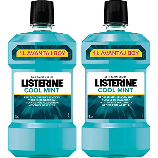 Listerine Cool Mint 1000 ml x 2