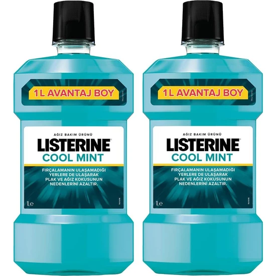 Listerine Cool Mint 1000  ml x 2