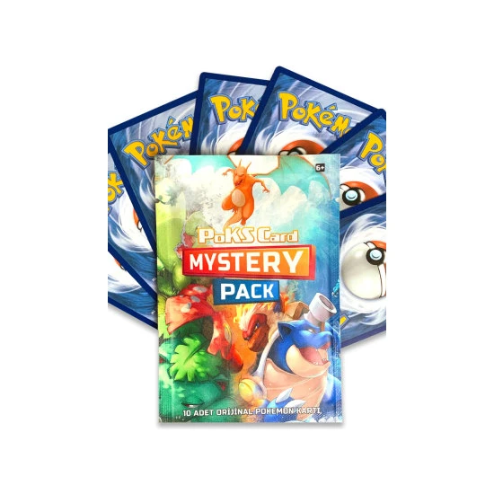 PoKSCard Pokemon Mystery Kart Paketi