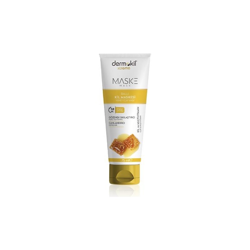 Dermokil Gözenek Sıkılaştırıcı Ballı Kil Maskesi 75 ml