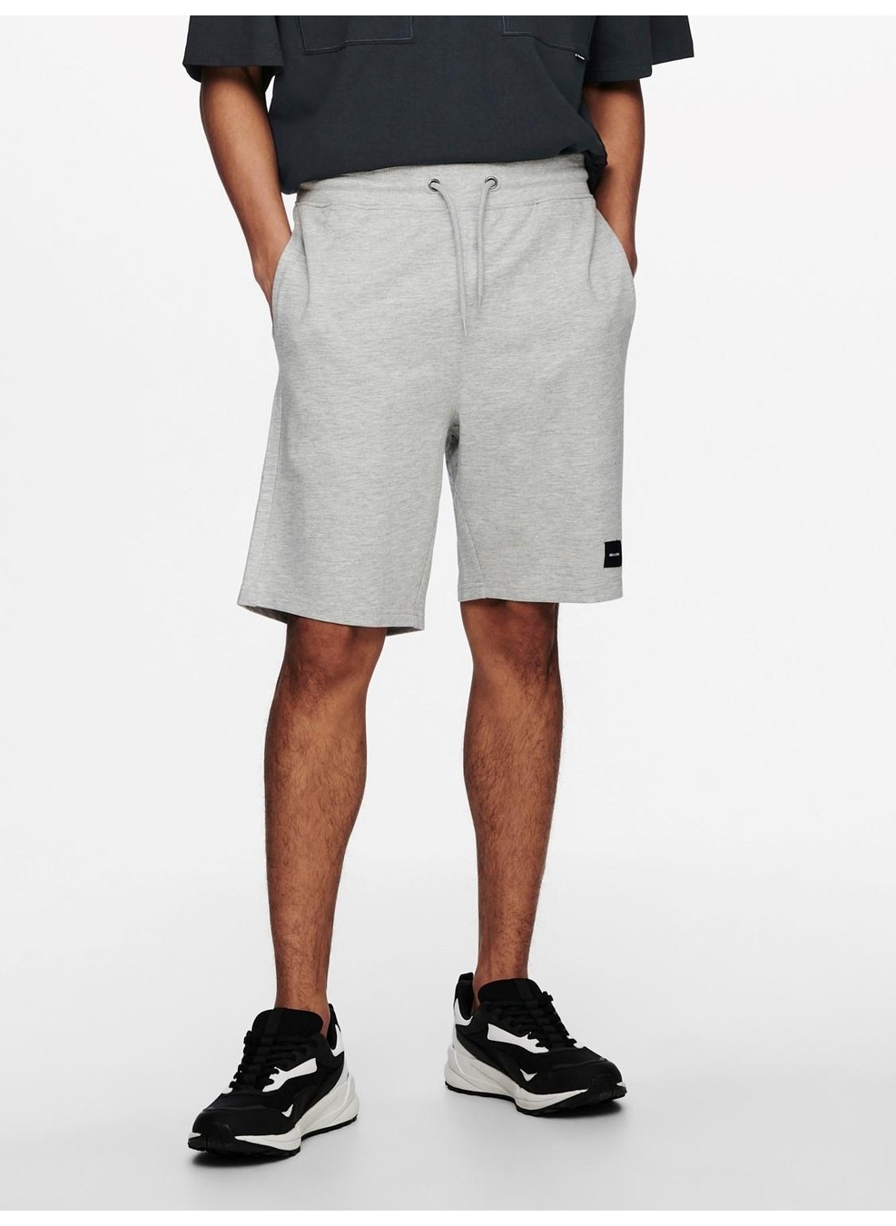 Only & Sons Only&sons Erkek Şort Onsneıl Sweat Shorts 22015623 görsel 7