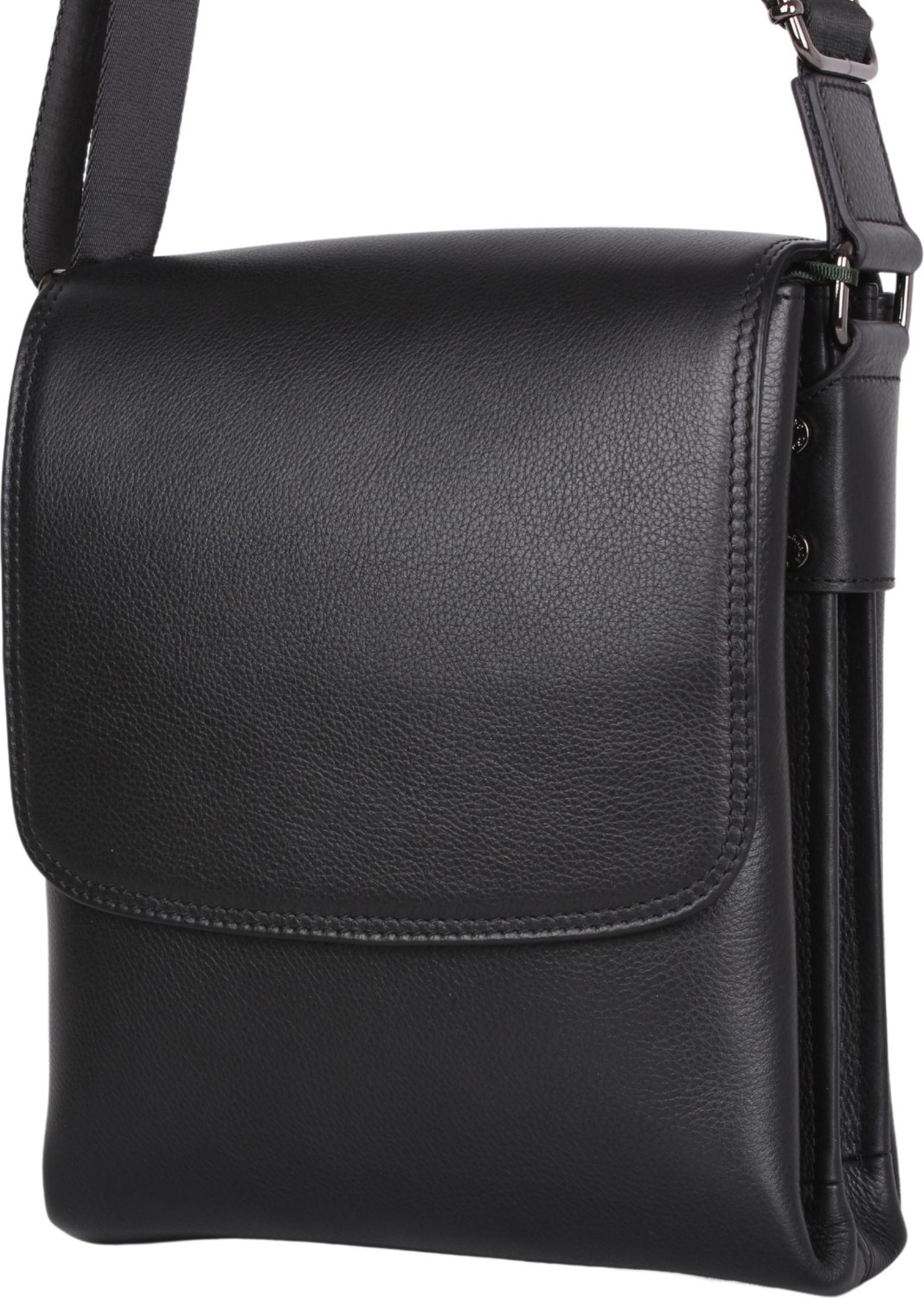 Legend Leather 4261 Siyah Hakiki Deri Erkek Postacı Çanta görsel 2