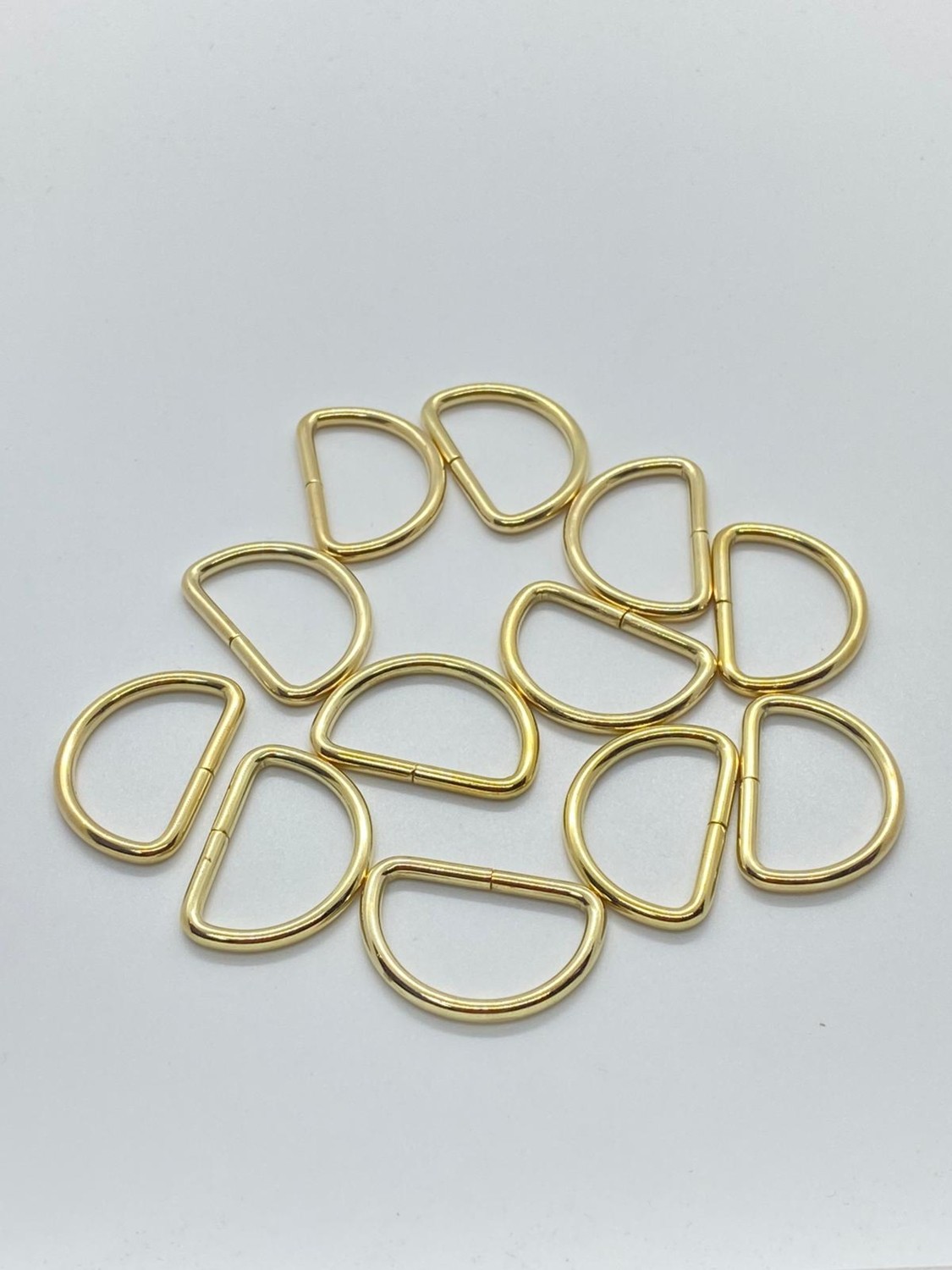 Aklar Çanta 20 Adet D Halka Sarı (3CMX3MM)