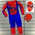 Marvel Spider-Man Kostümü Yeni Örümcek Adam Kostümü 2 Maskeli
