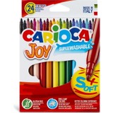 Carioca Joy Keçeli Boya Kalemi Yıkanabilir 24'lü