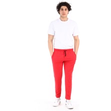 Aust Jeans Basic Style Lastiksiz Paça Slim Fit Erkek Eşofman Altı
