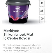 Meridyen Silikonlu Ipek Mat Iç Cephe Boyası