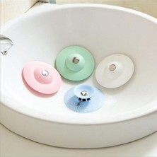 Yayke 3 Lü Silikon Süzgeçli Lavabo Banyo Tıkacı Evye Küvet Gider Tıpası