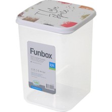 Hobby Life 02 0943 - Funbox Saklama Kabı - 2,1 Lt (12X12X17,5CM)