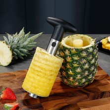 Buffer Buffer® Pratik Ekstra Keskin Bıçaklı Ananas Meyve Kesme Dilimleme Aleti Doğrayıcı Mutfak Aleti