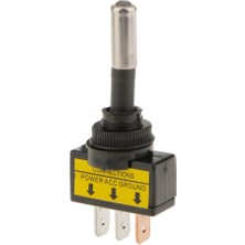 Rivero Blesiya 12 V 20A Araba Oto Tekne Mavi LED Işık Toggle Rocker Anahtarı 3pın Spst On / Off (Yurt Dışından)