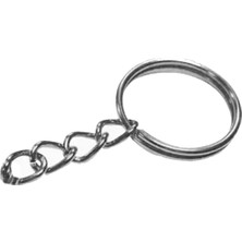 100 Adet Zincirli Anahtarlık Halkası Amigurumi Makrome Anahtarlık FIRSAT10DA