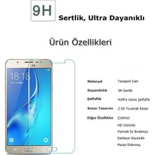 Fibaks Samsung Galaxy A6 2018 Ekran Koruyucu Kısa Temperli Sert Cam 9H Kırılmaz Cam Koruma Maxi