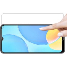 Fibaks Samsung Galaxy A32 4g Ekran Koruyucu Kısa Temperli Sert Cam 9H Kırılmaz Cam Koruma Maxi