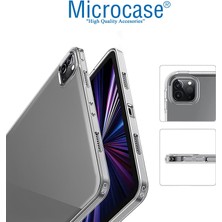 Microcase iPad Pro 12.9 2021 5.nesil Silikon Kılıf - Şeffaf