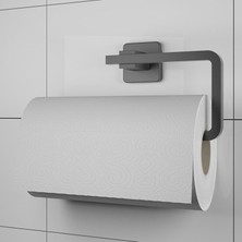 Ahlez Kare Mat Siyah Paslanmaz Kağıt Havluluk