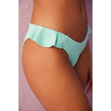 Penti Mint Yeşili Bonnie Fırfır Detaylı Bikini Altı