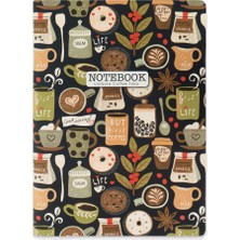 Keskin Color Tel Dik. Uninote Coffe Defter 18,5X26 58 Yp Çizgili 381871-99