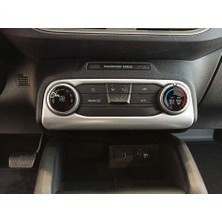 ÇMK Ford Focus 2019+ Klima Panel Kaplama Silver (Abs)