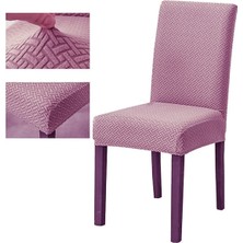 Yüksek Kaliteli Sandalye Kılıfı ,lıkralı ,yıkanabılır 1 Adet pudra renk