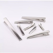 Ozan Tuhafiye Metal Pens Toka Timsah Toka 4.1 cm 10 Adet
