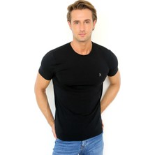 Dosxx Erkek Slim Fit 0 Yaka Bambu