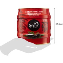 Şems Siyah Zeytin 2 Kg -291-320 Kalibre