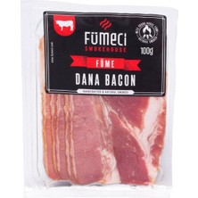 Fümeci Smokehouse Dana Bacon 100GR 2’li Doğal Odun Dumanı Ile Islenmiş