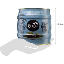 Şems Siyah  Zeytin 2 Kg   261-290 Kalibre ( 4'lü Ekonomik Paket )