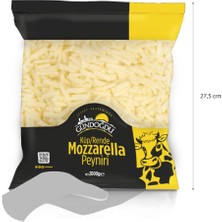 Gündoğdu Mozzarella Peyniri Küp/Şerit 2 kg 3'lü