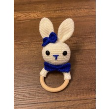 Blcavm Amigurumi Halkalı Tavşan Çıngırak