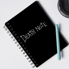 Takivis Death Note Anime Ahşap Kapaklı Mdf Defter
