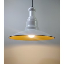 Mylights  Modern Spor  Metal Tekli Sarkıt Avize   Mat  Beyaz