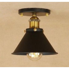 Mylights  Vintage Retro Rustik  Plofonyer Tavan Avize Armatür En  18CM