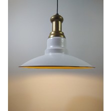 Mylights  Modern Spor Bronz Süslü Metal Tekli Sarkıt Avize