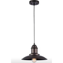 Mylights Retro Rustik Metal Sarkıt Vintage Tekli  En  33 cm