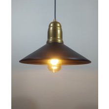 Mylights  Retro  Rustik Metal Sarkıt Avize Isyah ve Eskitme En  28 cm