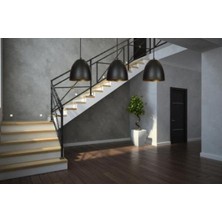 Mylights  Retro  Rustik  Masa Üsütü  Metal Sarkıt Avize Üçlü  100 cm  En