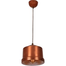 Mylights  Bakır  Içi Beyaz Metal Sarkıt Avize  B07