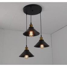 Mylights  Retro Rustik Metal Sarkıt Avize