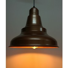 Mylights  Retro Rustik Mat Bakır Metal Sarkıt Avize