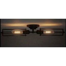 Mylights  Retro Rustik Tavan ve Duvar Aplik Armatür Avize
