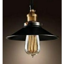 Mylights  Retro Siyah Tekli Sarkıt Eskitme Askı  23CM