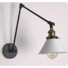 Mylights  Vintage Rustik Akrobatik Aplik  Beyaz Başlık