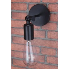 Mylights Retro Rust,k Mafsalı Aplik Duvar Lambası Gece Lambası  Mafsalı Hareketli